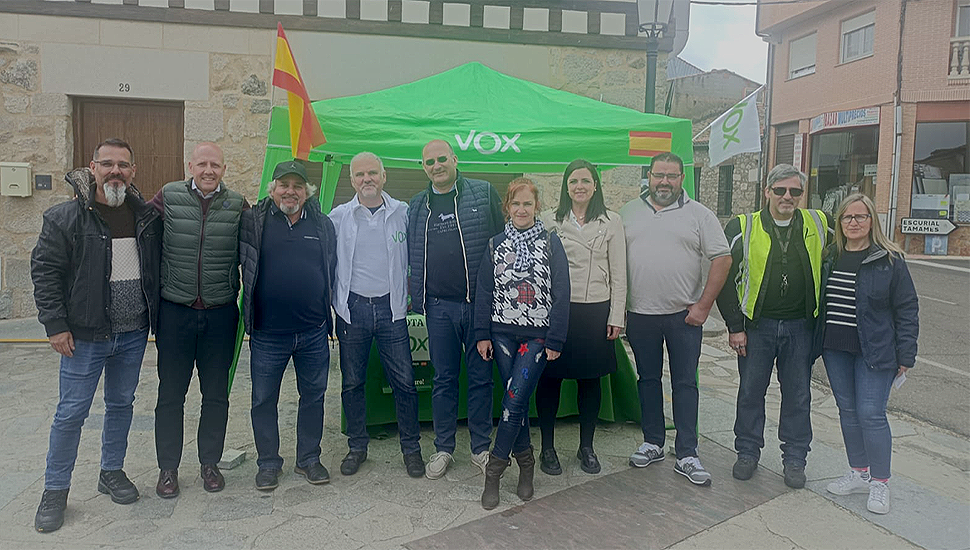 VOX propone en Linares de Riofrío mejorar el centro de salud y doblar el turno de la matrona 